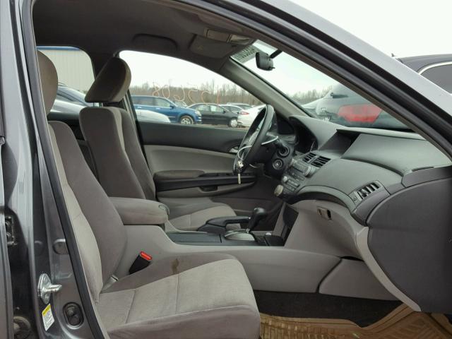 1HGCP26338A034351 - 2008 HONDA ACCORD LX GRAY photo 5