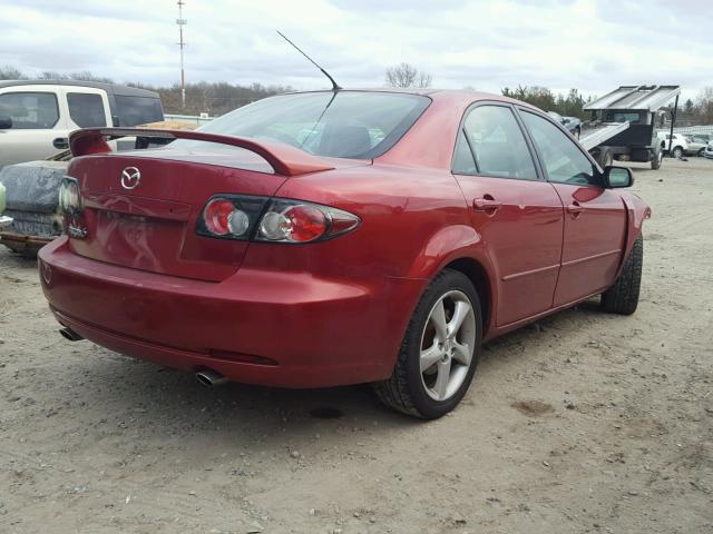 1YVHP80C475M19905 - 2007 MAZDA 6 I RED photo 4