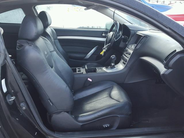 JNKCV64E18M130539 - 2008 INFINITI G37 BASE BLACK photo 5