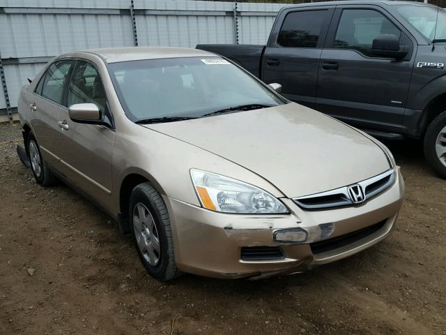 1HGCM56446A053829 - 2006 HONDA ACCORD LX GOLD photo 1