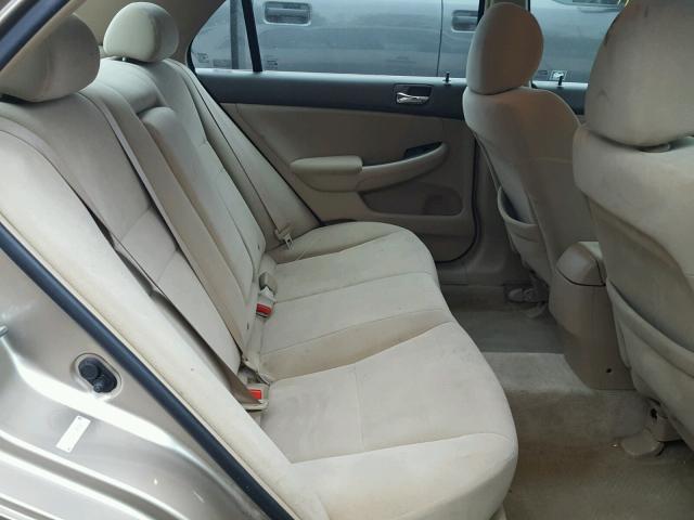 1HGCM56446A053829 - 2006 HONDA ACCORD LX GOLD photo 6