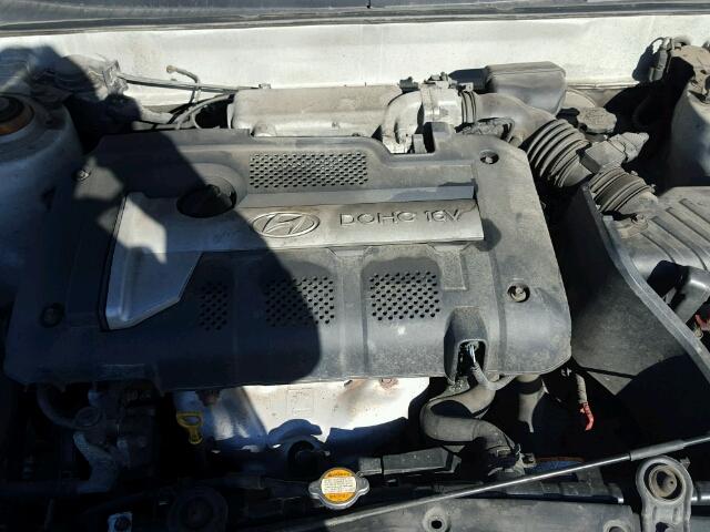 KMHDN46D36U378167 - 2006 HYUNDAI ELANTRA GL SILVER photo 7