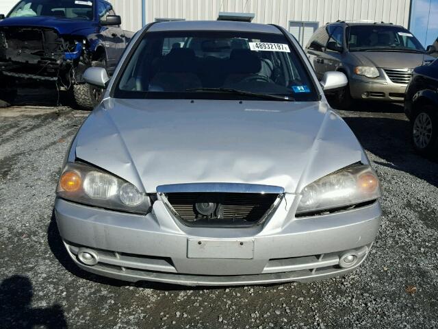 KMHDN46D36U378167 - 2006 HYUNDAI ELANTRA GL SILVER photo 9