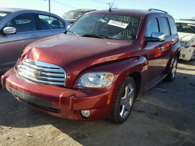 3GNDA53P88S640277 - 2008 CHEVROLET HHR LT RED photo 2