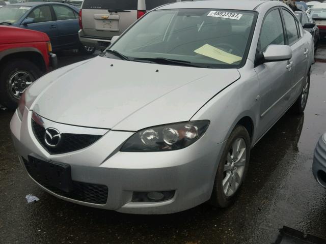 JM1BK12G171632917 - 2007 MAZDA 3 I SILVER photo 2