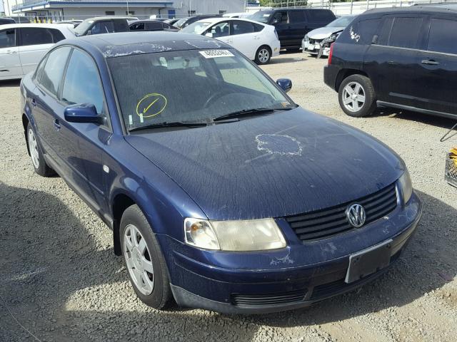 WVWMA23B9YP365089 - 2000 VOLKSWAGEN PASSAT GLS BLUE photo 1