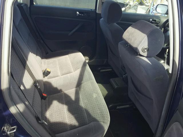 WVWMA23B9YP365089 - 2000 VOLKSWAGEN PASSAT GLS BLUE photo 6