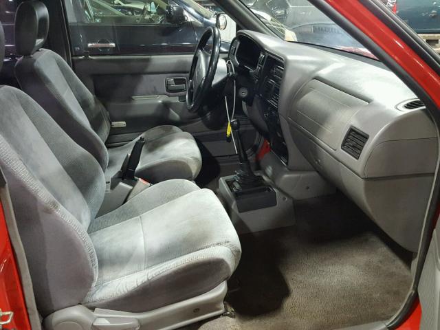 4S6CK58V6S4431624 - 1995 HONDA PASSPORT E 红色 照片 5