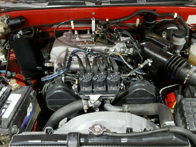 4S6CK58V6S4431624 - 1995 HONDA PASSPORT E 红色 照片 7