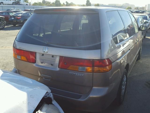 5FNRL18503B097940 - 2003 HONDA ODYSSEY LX GOLD photo 4