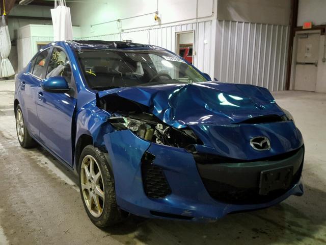 JM1BL1W8XC1635230 - 2012 MAZDA 3 I BLUE photo 1