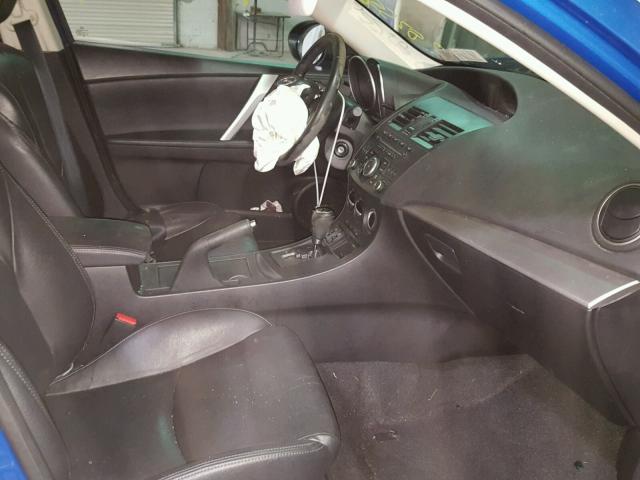 JM1BL1W8XC1635230 - 2012 MAZDA 3 I BLUE photo 5