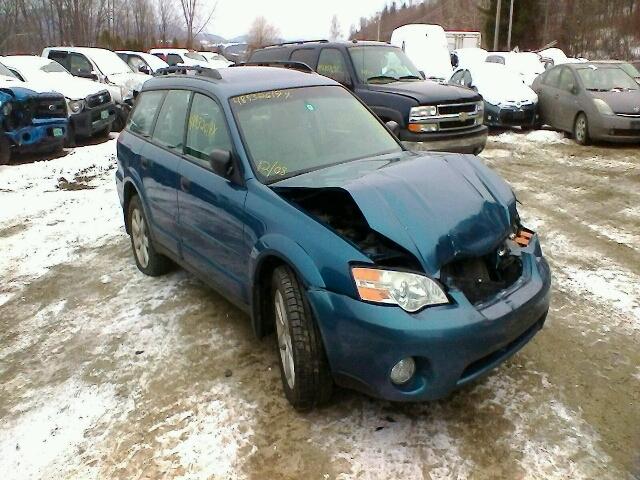 4S4BP61C277317467 - 2007 SUBARU LEGACY OUT BLUE photo 1