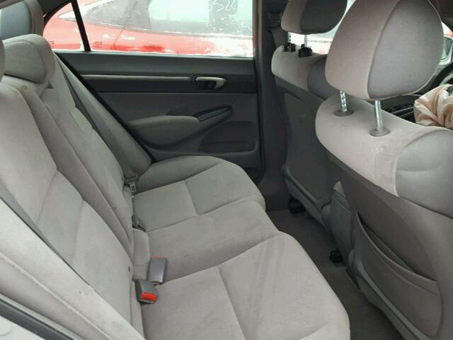 2HGFA16887H104351 - 2007 HONDA CIVIC EX 银色 照片 6