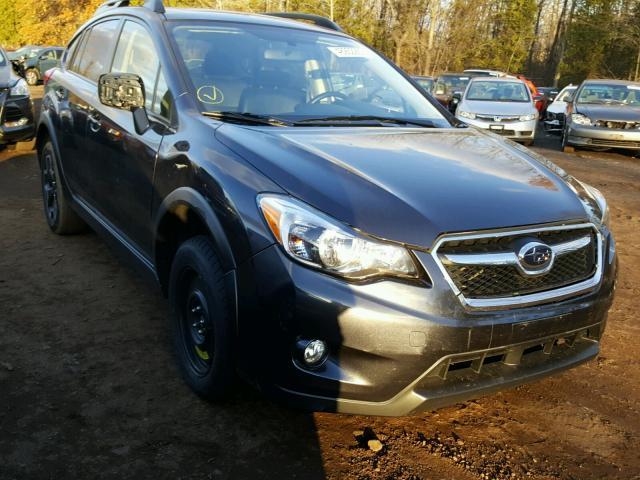 JF2GPAKC0E8240442 - 2014 SUBARU XV CROSSTR GRAY photo 1