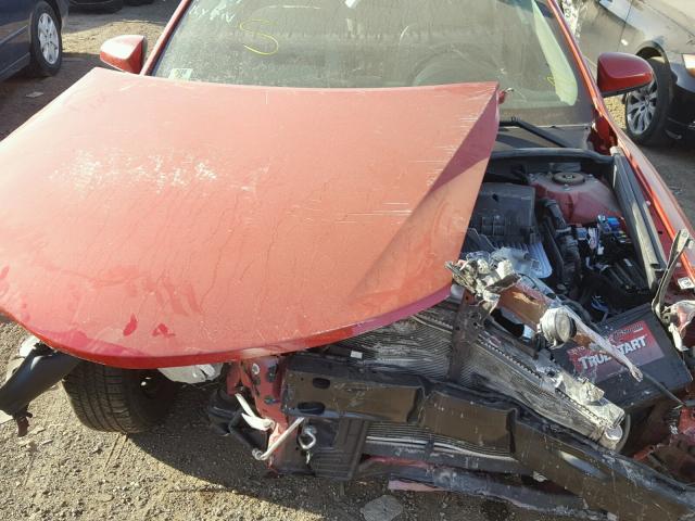 4T4BF1FK1ER377489 - 2014 TOYOTA CAMRY L RED photo 7