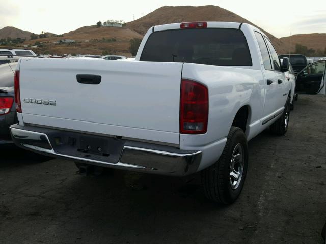 3D7HA18N82G126780 - 2002 DODGE RAM 1500 WHITE photo 4