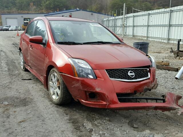 3N1AB6AP4BL663867 - 2011 NISSAN SENTRA 2.0 MAROON photo 1