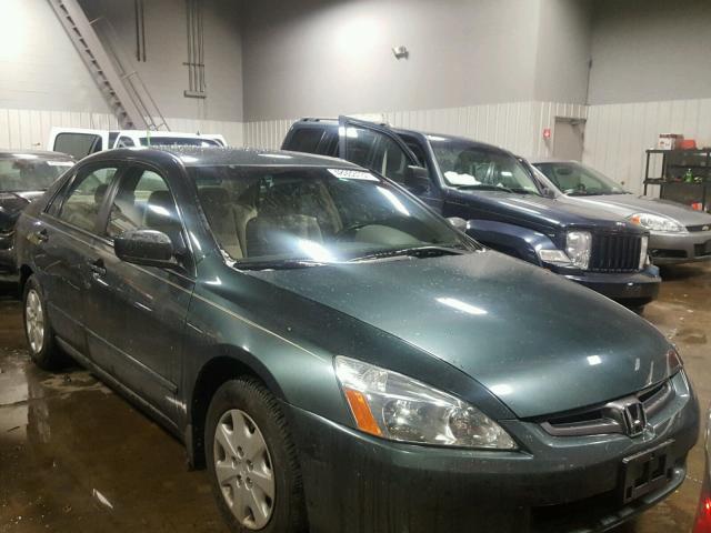 1HGCM56374A164492 - 2004 HONDA ACCORD LX GREEN photo 1