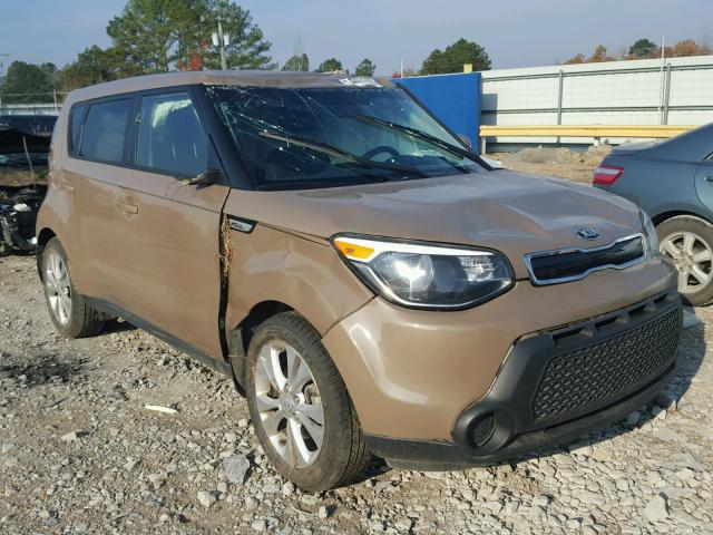 KNDJP3A5XE7027149 - 2014 KIA SOUL + BROWN photo 1