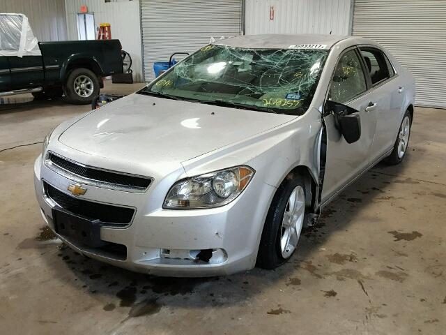 1G1ZB5E1XBF268255 - 2011 CHEVROLET MALIBU LS SILVER photo 2