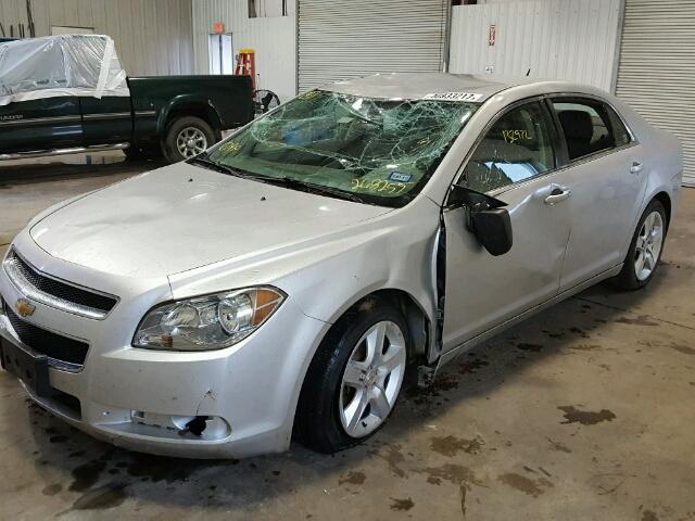 1G1ZB5E1XBF268255 - 2011 CHEVROLET MALIBU LS SILVER photo 9