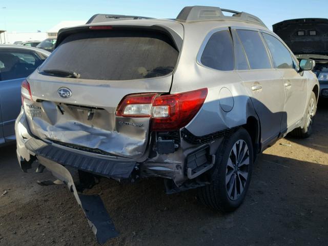 4S4BSBNC7F3266300 - 2015 SUBARU OUTBACK 2. GOLD photo 4