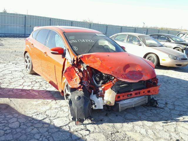 1FADP3L94EL138242 - 2014 FORD FOCUS ST RED photo 1