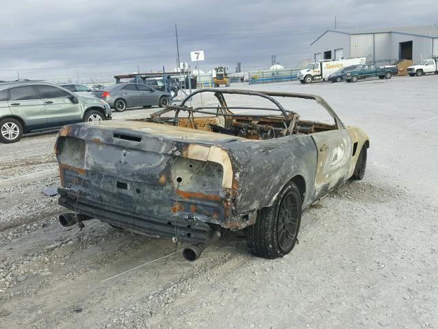 1ZVHT85H675221670 - 2007 FORD MUSTANG GT BURN photo 4