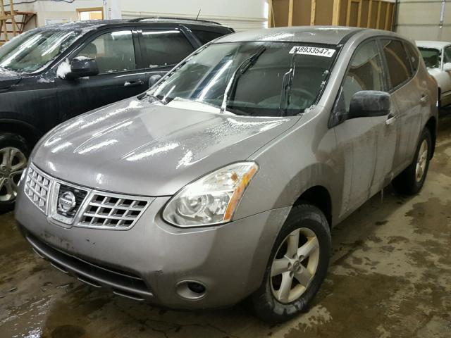 JN8AS5MV9AW134302 - 2010 NISSAN ROGUE S GRAY photo 2