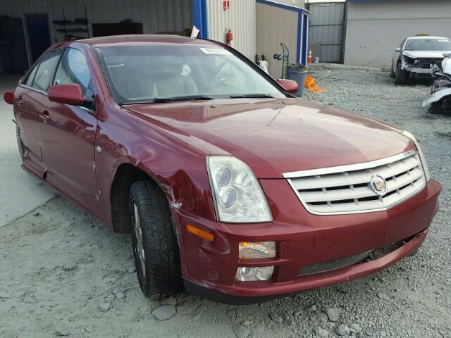 1G6DW677260181412 - 2006 CADILLAC STS BURGUNDY photo 1