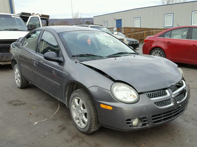 1B3ES56C23D201993 - 2003 DODGE NEON SXT GRAY photo 1