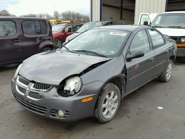 1B3ES56C23D201993 - 2003 DODGE NEON SXT GRAY photo 2