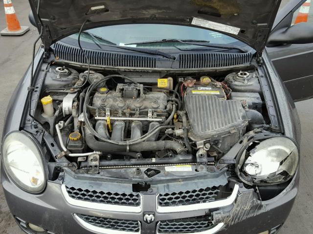 1B3ES56C23D201993 - 2003 DODGE NEON SXT GRAY photo 7