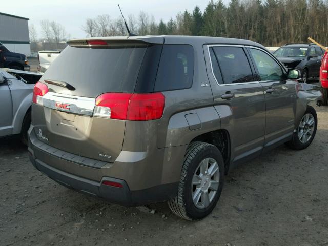 2CTFLREC4B6421033 - 2011 GMC TERRAIN SL GRAY photo 4