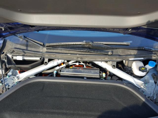 5YJSA1E27FF114805 - 2015 TESLA MODEL S Blau Foto 7