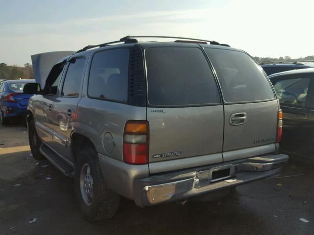 1GNEC13Z82J318482 - 2002 CHEVROLET TAHOE C150 GOLD photo 3