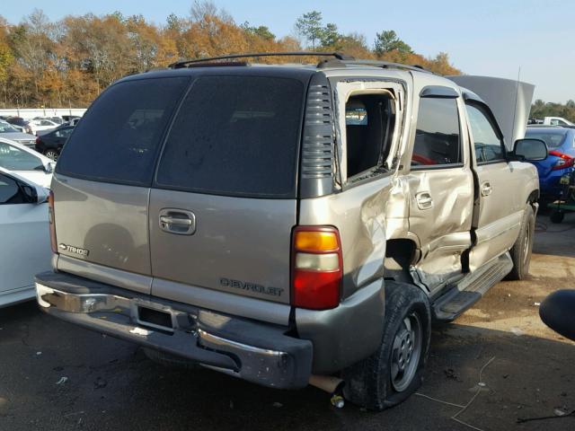 1GNEC13Z82J318482 - 2002 CHEVROLET TAHOE C150 GOLD photo 4