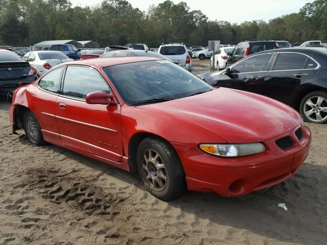 1G2WP12K5XF258679 - 1999 PONTIAC GRAND PRIX RED photo 1