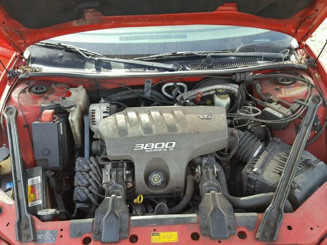 1G2WP12K5XF258679 - 1999 PONTIAC GRAND PRIX RED photo 7