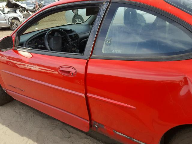 1G2WP12K5XF258679 - 1999 PONTIAC GRAND PRIX RED photo 9