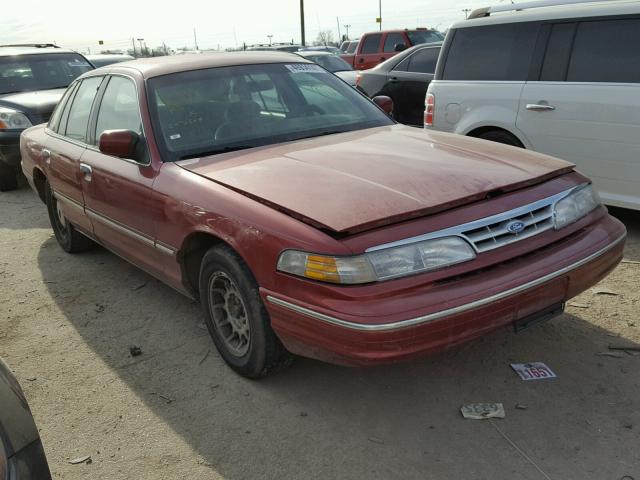 2FALP74W9VX205606 - 1997 FORD CROWN VICT RED photo 1