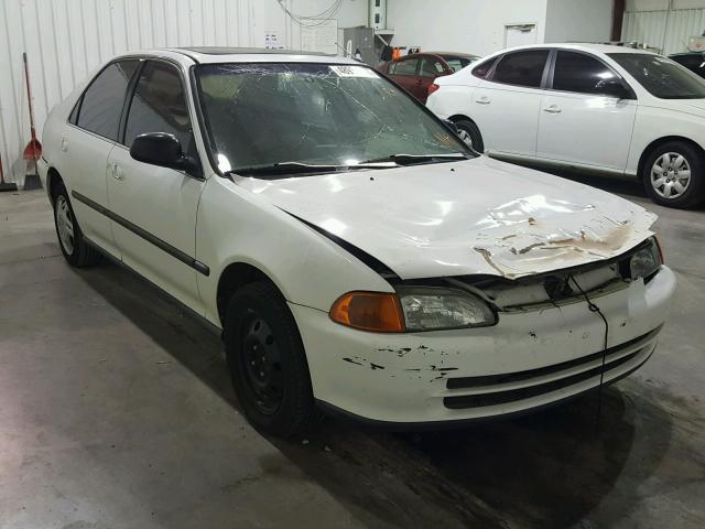 JHMEH9695NS005584 - 1992 HONDA CIVIC EX WHITE photo 1