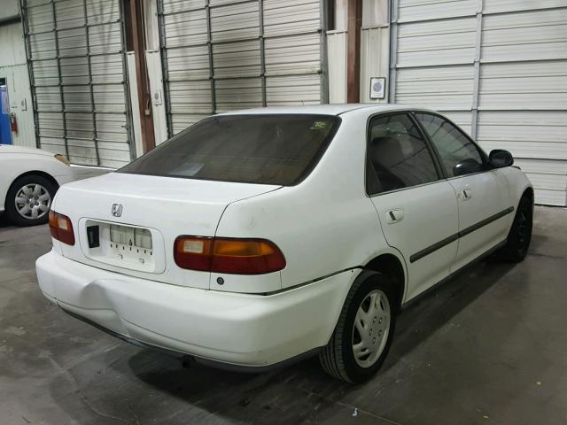 JHMEH9695NS005584 - 1992 HONDA CIVIC EX WHITE photo 4