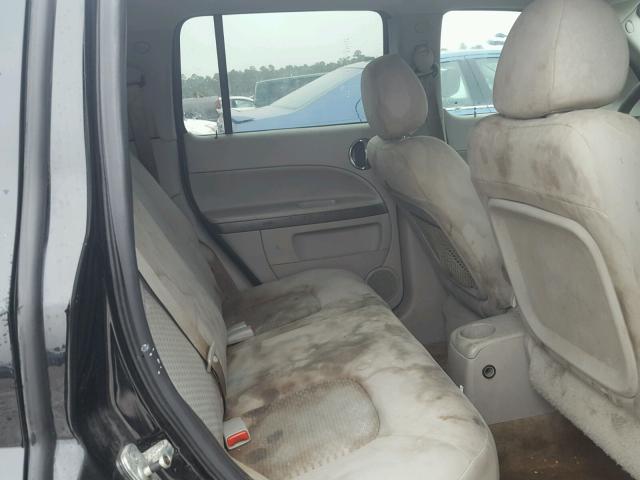 3GNDA13D88S579656 - 2008 CHEVROLET HHR LS Negro foto 6