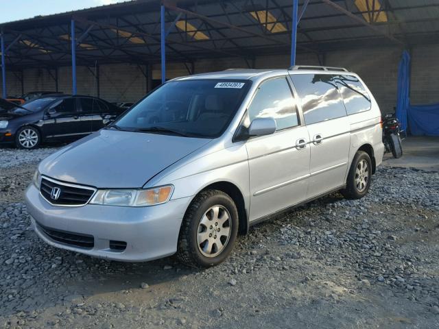 5FNRL18653B121822 - 2003 HONDA ODYSSEY EX SILVER photo 2