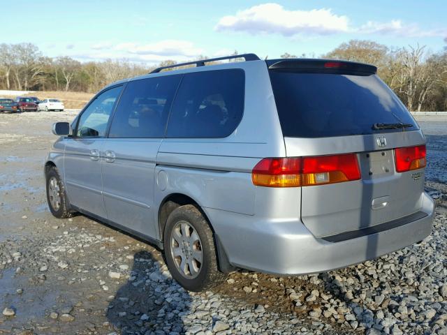 5FNRL18653B121822 - 2003 HONDA ODYSSEY EX SILVER photo 3