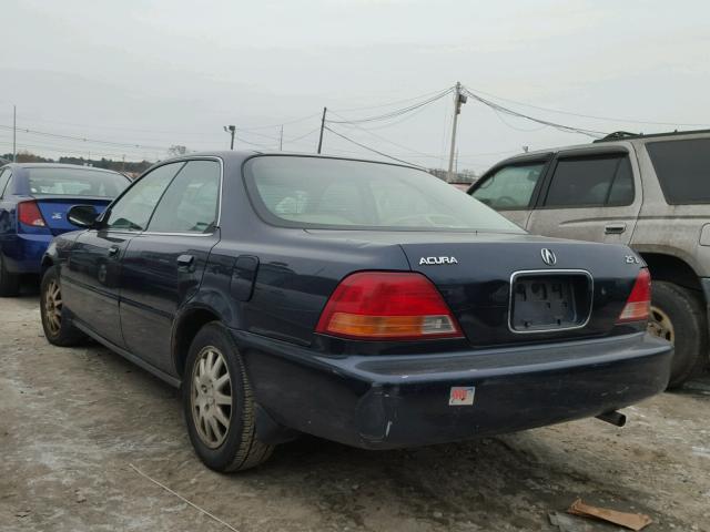 JH4UA2658VC004797 - 1997 ACURA 2.5TL BLUE photo 3