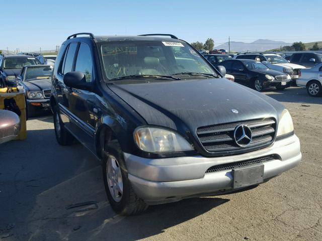 4JGAB54E8XA074557 - 1999 MERCEDES-BENZ ML 320 BLUE photo 1