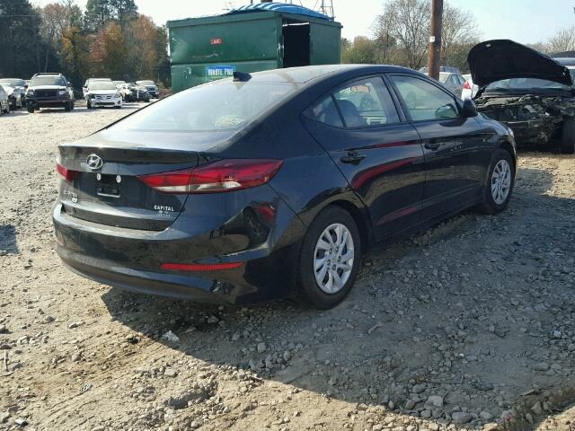 5NPD74LFXHH141760 - 2017 HYUNDAI ELANTRA SE CHARCOAL photo 4